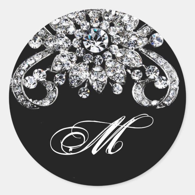 20 - 1.5  Envelope Seal Diamond Jewellery Necklace (Front)