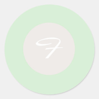 20 - 1.5 Envelope Seal Green & Orchid