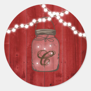 20 - 1.5  Envelope Seal Mason Jar String Lights