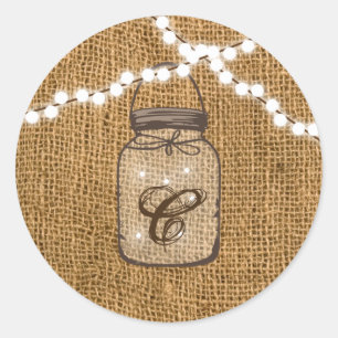 20 - 1.5  Envelope Seal Mason Jar String Lights