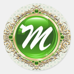 20 - 1.5 Envelope Seal Monogram Christmas