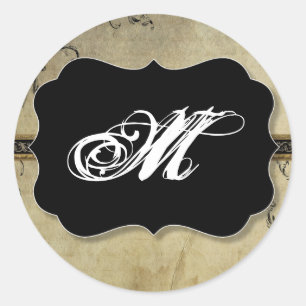 20 - 1.5 Envelope Seal Monogram Christmas XMAS