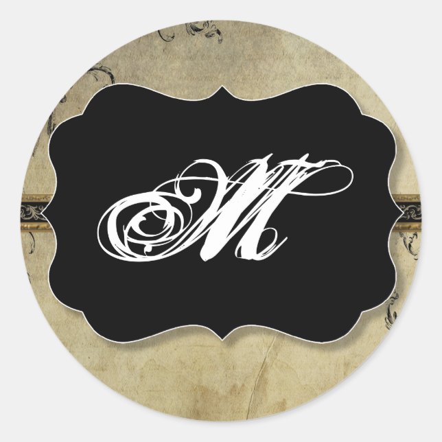 20 - 1.5  Envelope Seal Monogram Christmas XMAS (Front)