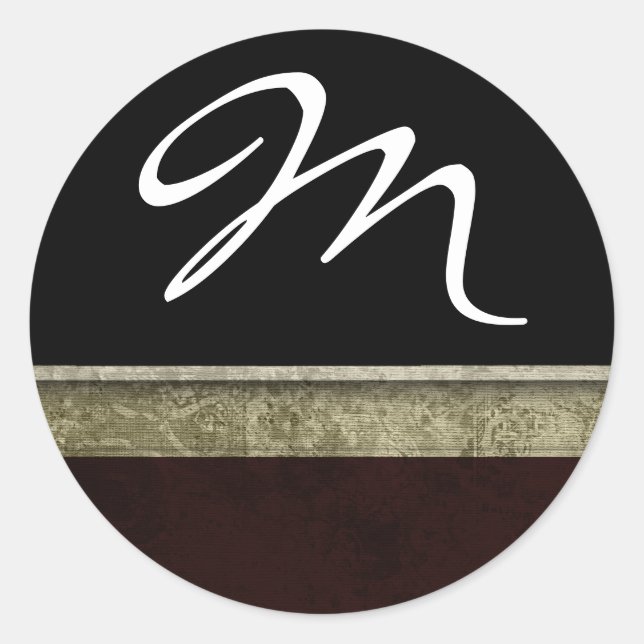 20 - 1.5  Envelope Seal Monogram Christmas XMAS (Front)