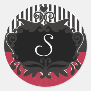 20 - 1.5 Envelope Seal Monogram Christmas XMAS