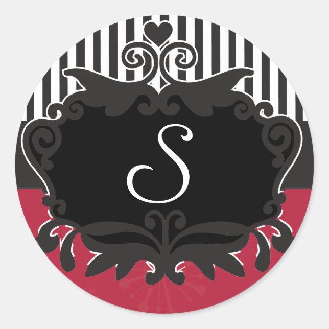 20 - 1.5  Envelope Seal Monogram Christmas XMAS (Front)