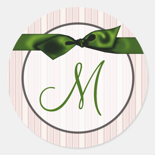 20 - 1.5  Envelope Seal Monogram Christmas XMAS (Front)