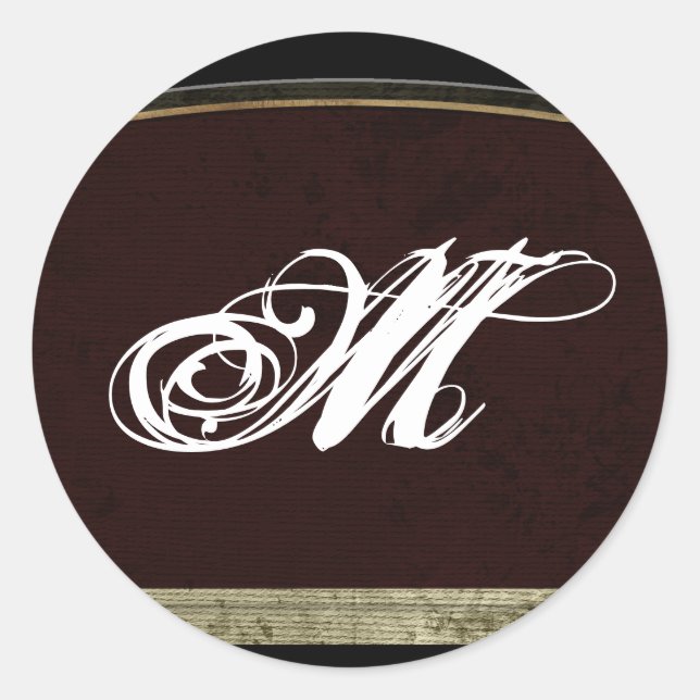 20 - 1.5  Envelope Seal Monogram Christmas XMAS (Front)