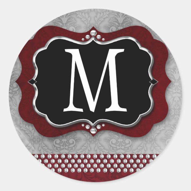 20 - 1.5  Envelope Seal Monogram Christmas XMAS (Front)