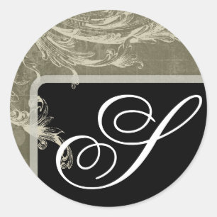 20 - 1.5 Envelope Seal Monogram Christmas XMAS