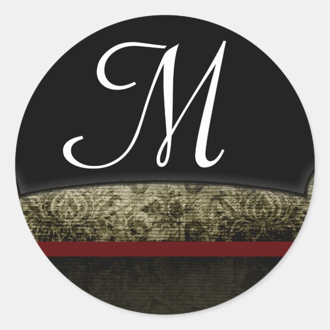 20 - 1.5  Envelope Seal Monogram Christmas XMAS (Front)