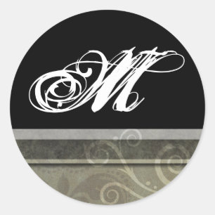 20 - 1.5 Envelope Seal Monogram Christmas XMAS