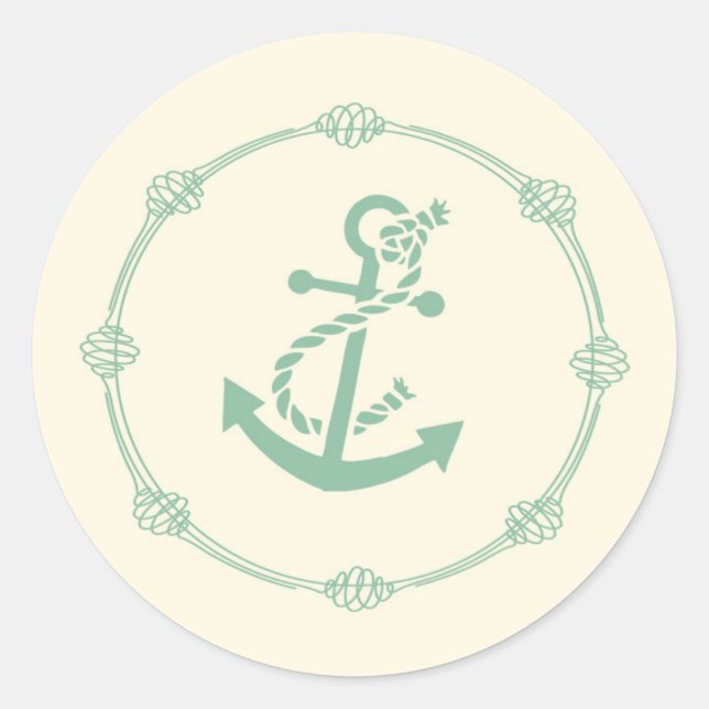 20 - 1.5  Envelope Seal Nautical Knot Anchor Tiff (Front)