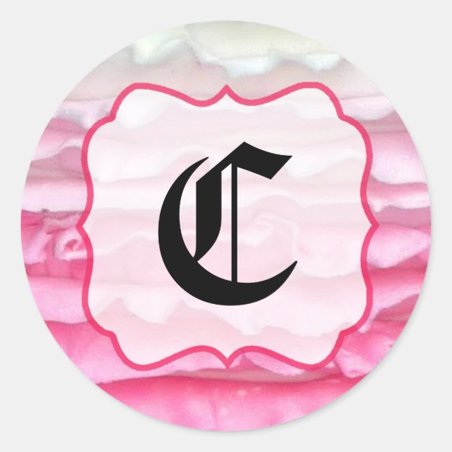 20 - 1.5  Envelope Seal Ombre Stripe Pink Frosting (Front)