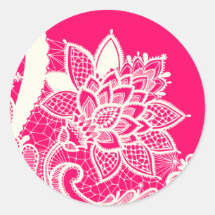 20 - 1.5  Envelope Seal Vintage Victorian Lace Pin