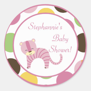 20 - 1.5"  Favour Stickers Jungle Queen Tiger Safa