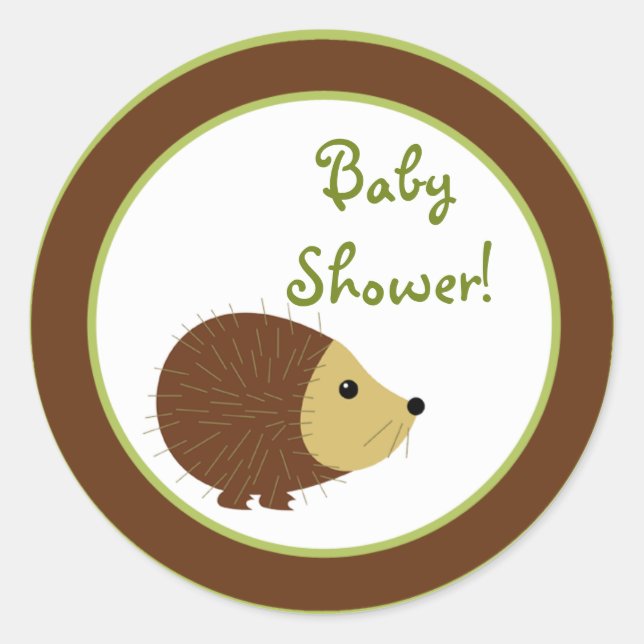 20 - 1.5"  Favour Stickers Woodland Friends (Front)