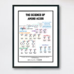 20 amino acids with its characteristics poster<br><div class="desc">20 amino acids poster with structure,  its characteristics such as charge,  polarity. This poster is educational and ideal for classroom in biology.</div>
