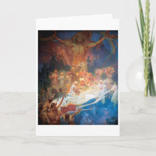 #20 Apotheosis of the Slavs, Mucha Card