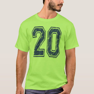 20 Custom Jersey T-Shirt