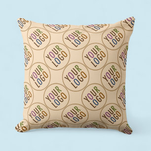 20" Custom Throw Pillow with Your Company Logo
