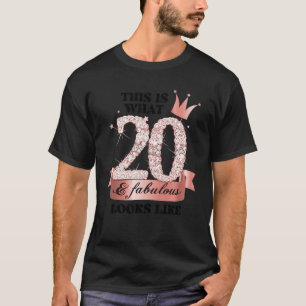 20 & Fabulous I Rose And White Party Group Candid  T-Shirt