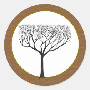 20 Fall Tree Wedding Envelope Seal