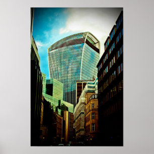20 Fenchurch Street Walkie Talkie Building London Poster
