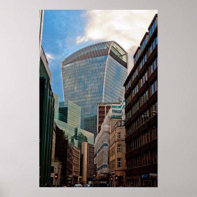 20 Fenchurch Street Walkie Talkie Building London Poster (Front)
