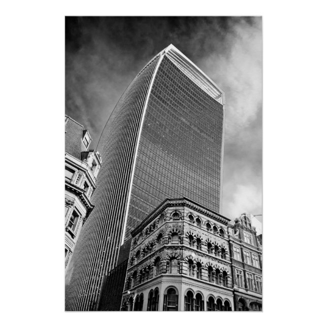 20 Fenchurch Street Walkie Talkie Building London Poster (Front)