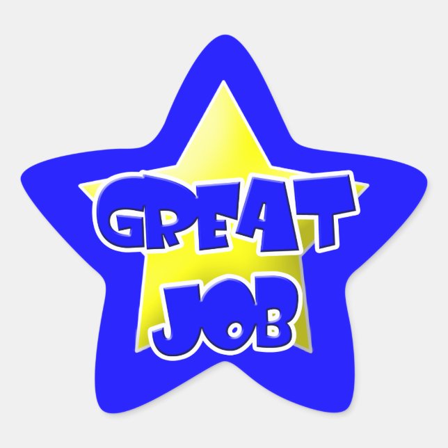 20 Great Job Sticker (Front)