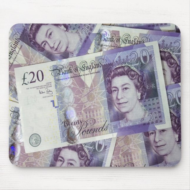 £20 Notes Mouse Mat (Front)