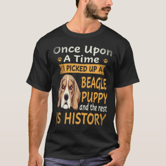 20 One Upon A Time - Beagle Puppy Beagle T-Shirt