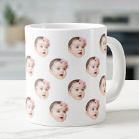 20 Oz Jumbo Cute Baby Face Photo Speciality 