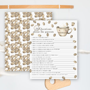20 Questions about the Parents, Coffee baby shower