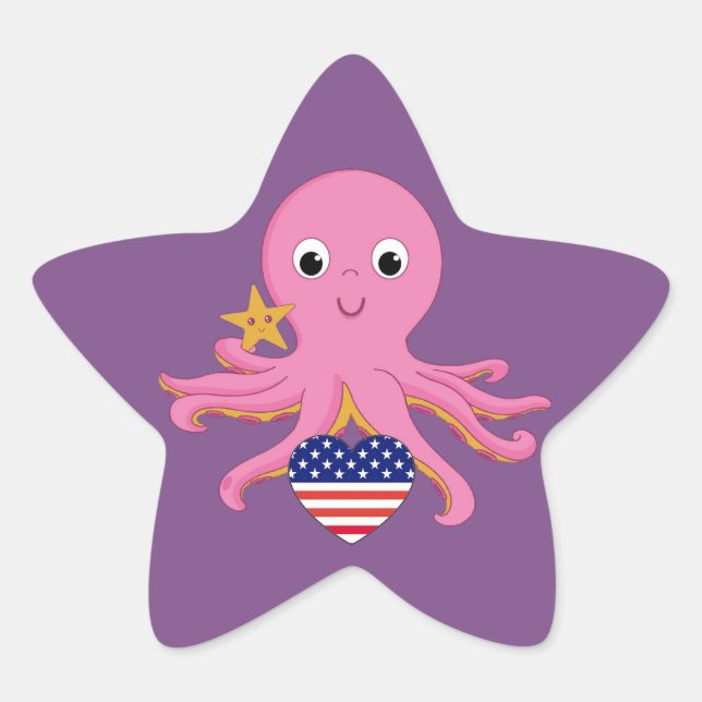 20 Shapes Stickers Octopus For A Preemie US (Front)