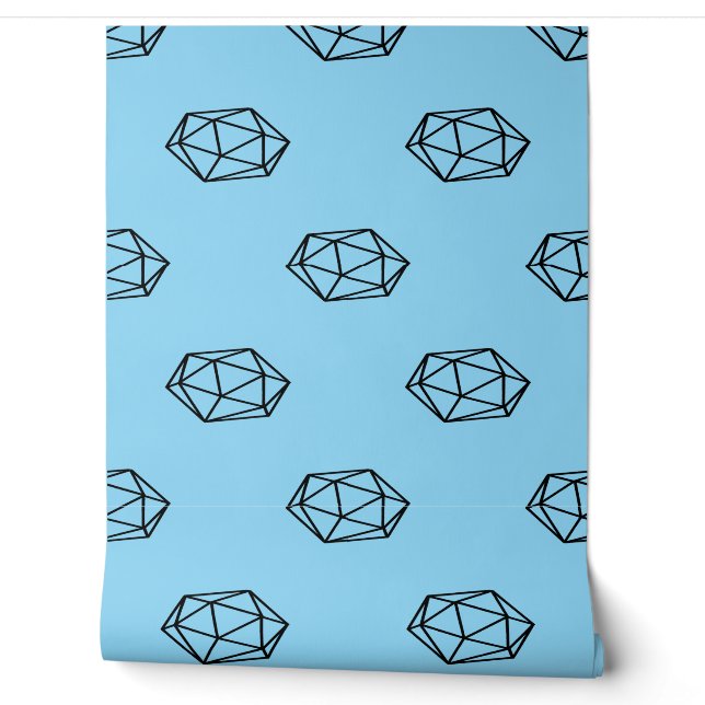 20 sided dice with no numbers wallpaper (Unrolling)