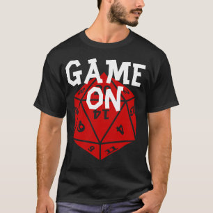 20 Sided Die - Gamer T-Shirt