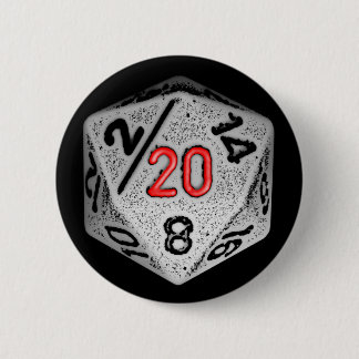 20 Sided Games - Button - Dice Only