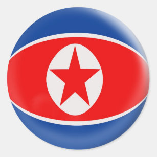 North Korea Flag Stickers & Labels | Zazzle UK