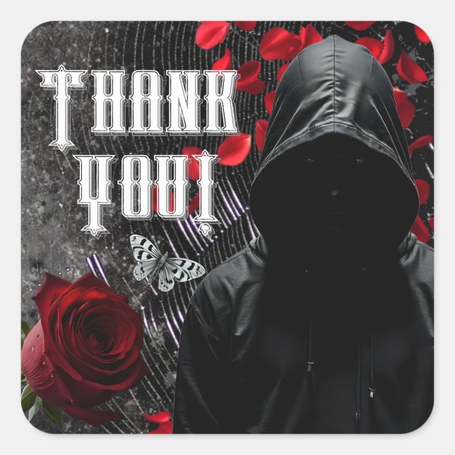 20 Thank You Stickers Haunting Adeline Zade Meadow (Front)