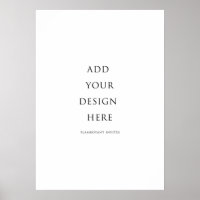 20"x28" (51x71 cm) Signage/ Poster