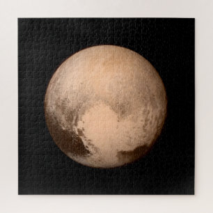 20" x 20" 676 Piece Pluto Planet Jigsaw Puzzle