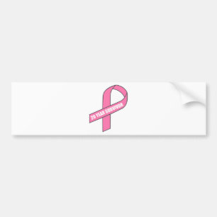 20 Year Survivor (Breast Cancer Pink Ribbon) Bumper Sticker