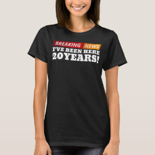 20 Year Work Anniversary 20th Employee Appreciatio T-Shirt