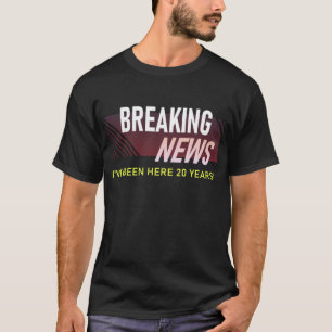 20 Year Work Anniversary Twenty Yr Employee Gift T-Shirt