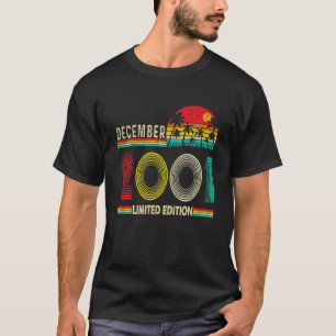 20 Years Old 20Th Birthday Decoration December 200 T-Shirt