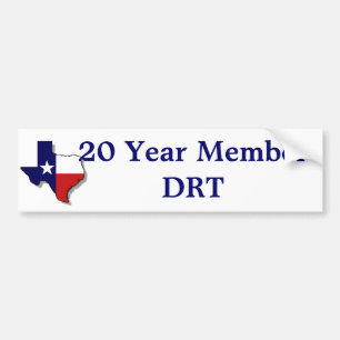 20 Yr Member Bumper Sticker