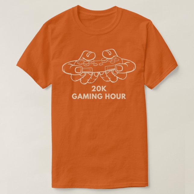 20K Gaming Hour T-Shirt (Design Front)