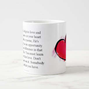 20oz Custom Jumbo Classic Coffee Love Mug Zazz_it